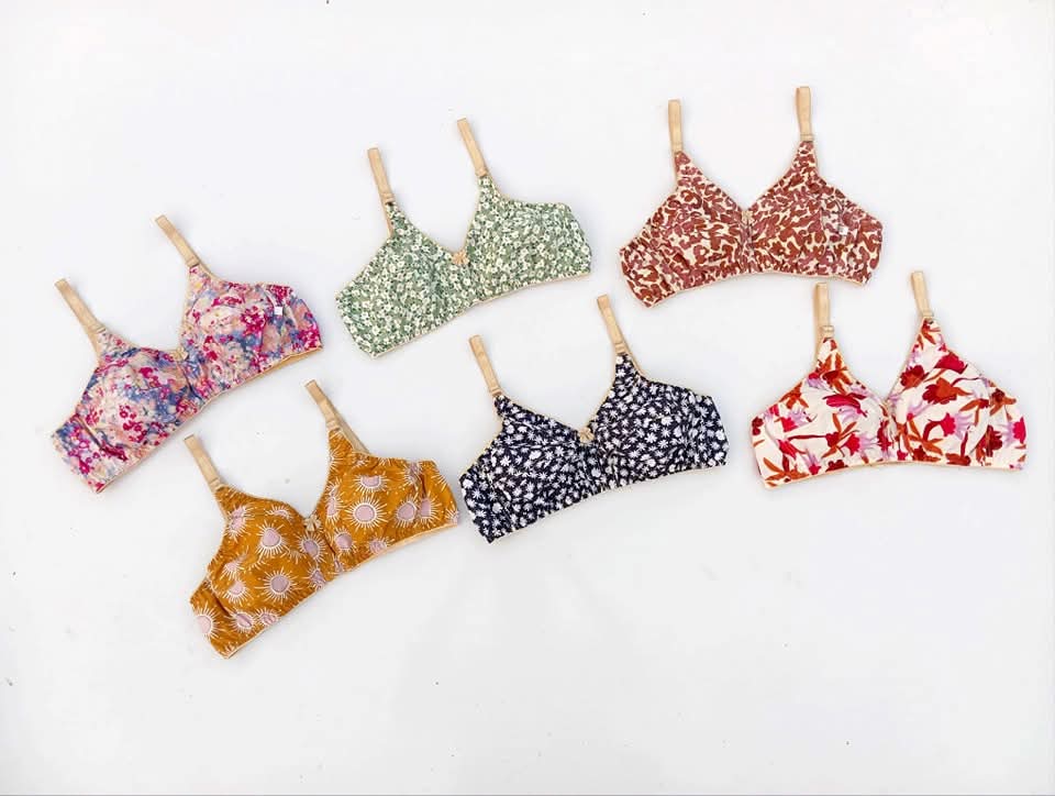 Pack of 5 jersey Bra (Random colours)